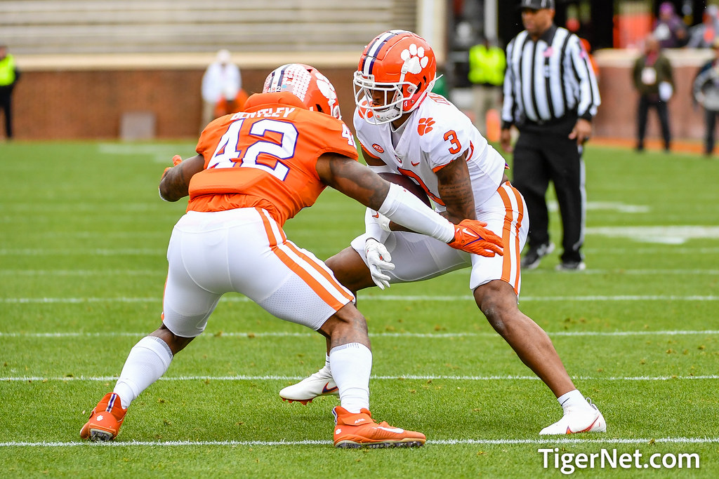 Clemson Football Photo of Dacari Collins and LaVonta Bentley