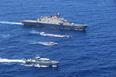 USS Wichita and the Dominican Republic Conduct Bilateral Maritime Interdiction Exercise