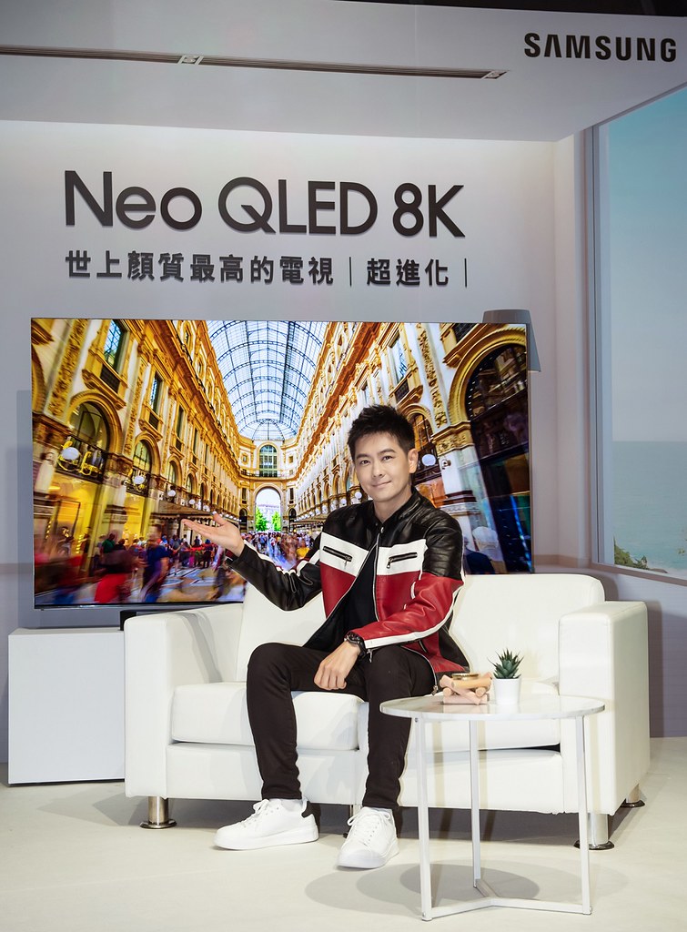 【新聞稿圖片3】林志穎出席三星Neo QLED 8K量子電視上市記者會_Neo QLED 8K量子電視