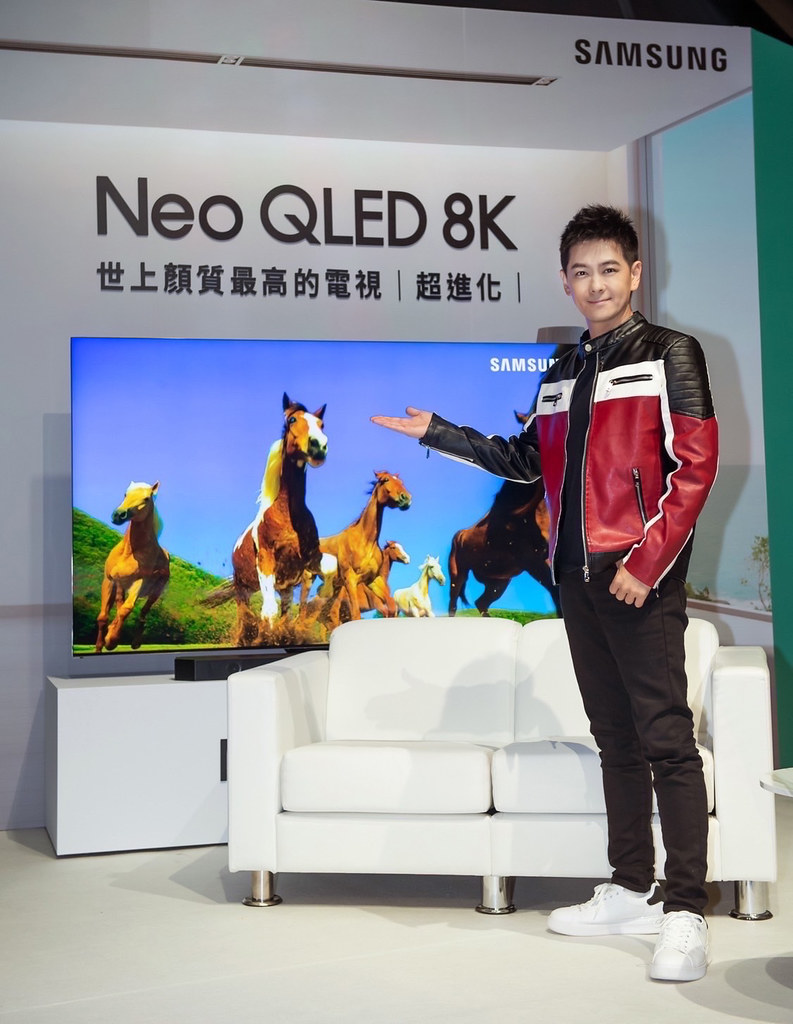【新聞稿圖片2】林志穎出席三星Neo QLED 8K量子電視上市記者會_Neo QLED 8K量子電視