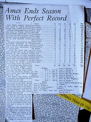 IMG_20220513_204146776 Friday May 13 2022  Ames High School class of 1957 document Ames Iowa baseball team in season with perfect record newspaper clipping.   #AmesHighClassof1957