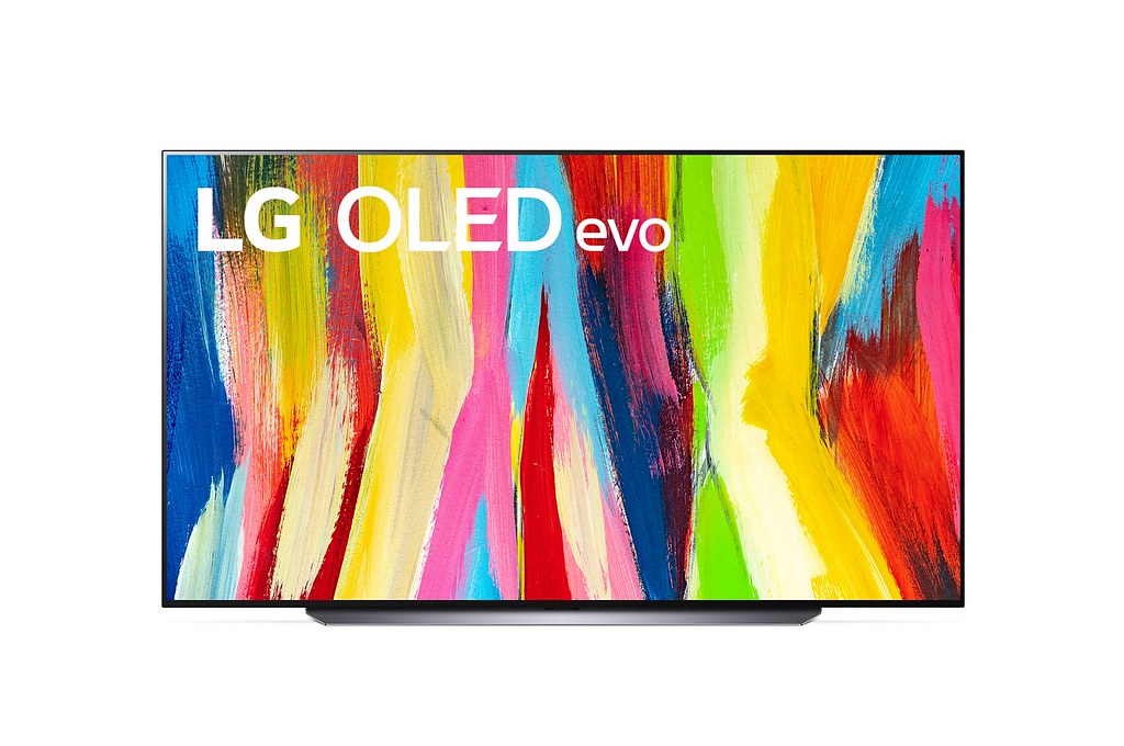 新聞照片2_LG OLED C2極致系列83吋，擁有時尚外型，除了可壁掛還可桌面陳列，兩種擺設方式一機滿足