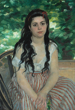 Renoir, Im Sommer - In Summer (La bohémienne)