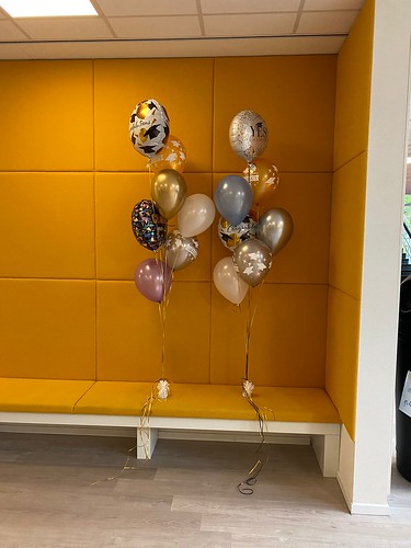 Balloon Bouquet Gender Reveal Party Diploma Thomas More Hogeschool Rotterdam