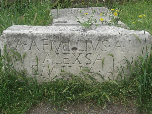 Funerary Monument of A. Aemilius Alexsa and Aemilia Philusa