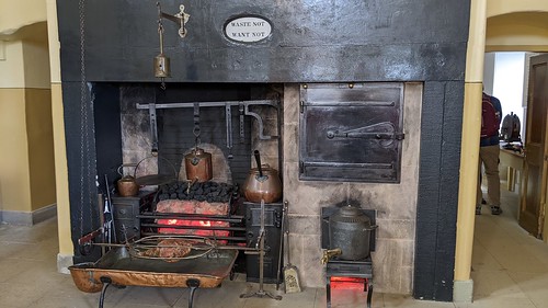 Culzean Castle kitchen range