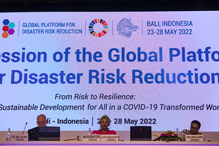 High-Level Dialogue: Learning from COVID-19: Social and Economic Recovery for All, 7th Global Platform for Disaster Risk Reduction, 26 May 2022, Bali, Indonesia by UN DRR