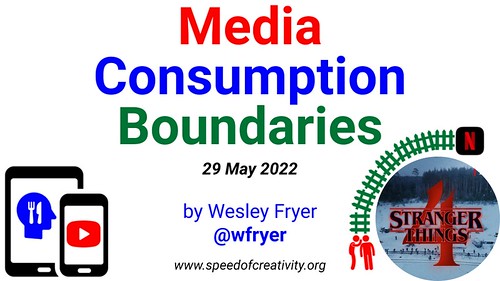 Media Consumption Boundaries by Wesley Fryer, on Flickr