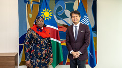 WIPO Director General Meets with Republic of Namibia's Deputy Prime Minister