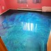Metallic Marble Epoxy Bedroom (Royal Purple, Blue Lagoon, Forest)- Brinkman Painting- Bozeman, MT