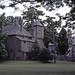 US PA Doylestown Fonthill Castle 7-1985 K09 - Found Photo
