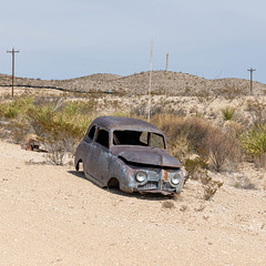 Crosley in the West Texas Desert