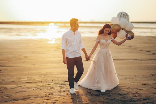 【婚紗】Lisa & Meng / 約會婚紗 / 沙崙海灘