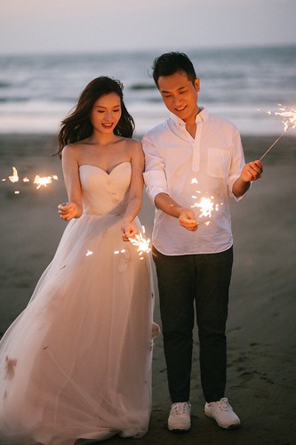 【婚紗】Lisa & Meng / 約會婚紗 / 沙崙海灘