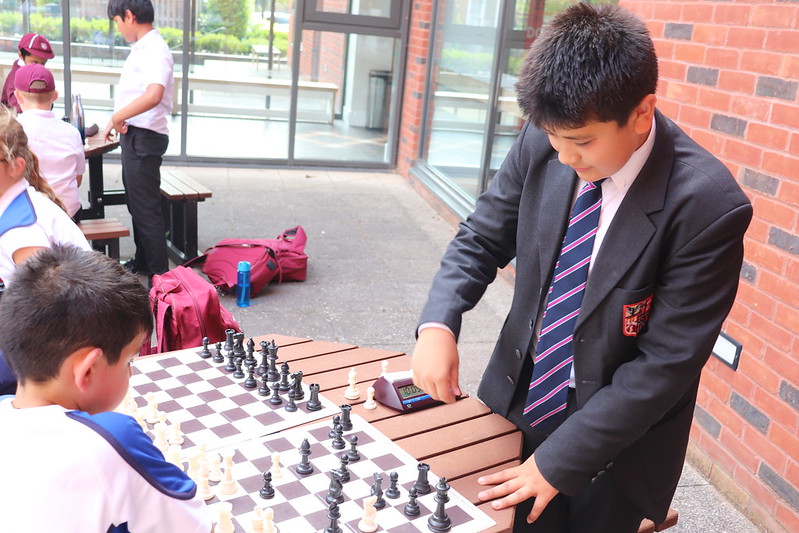 Prep vs Senior Chess Match