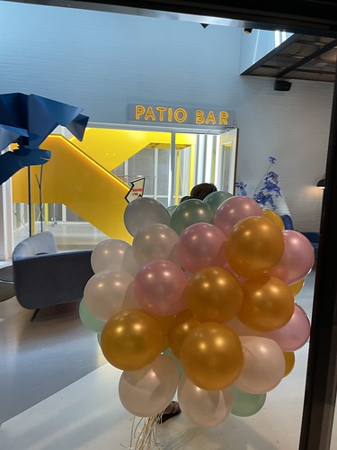 Helium Balloons Reception Bruno Room Mate Hotel Rotterdam