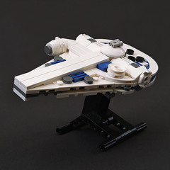 Micro Millenium Falcon - Instructions available