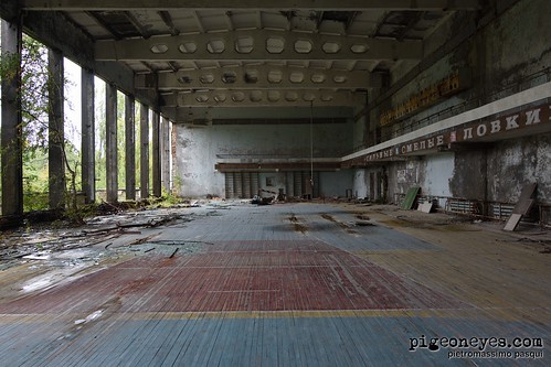 Abandoned gym, Pripyat