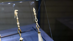 Three Spoons (Edo or Owe culture, Benin, Bini-Portuguese style), ivory, 16th century