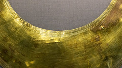 Gold Lunula with two Gold Disks