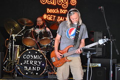 Dan Donovan and John "Jelly Roll" Nemeth from the Cosmic Jerry Band-- Lake Como, NJ