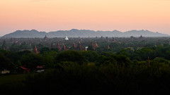 Bagan Landscape during sunset