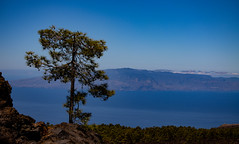 Nationalpark El Teide und La Gomera im Hintergrund