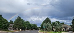 June 25, 2022 - Stunner of a rainbow. (David Canfield)