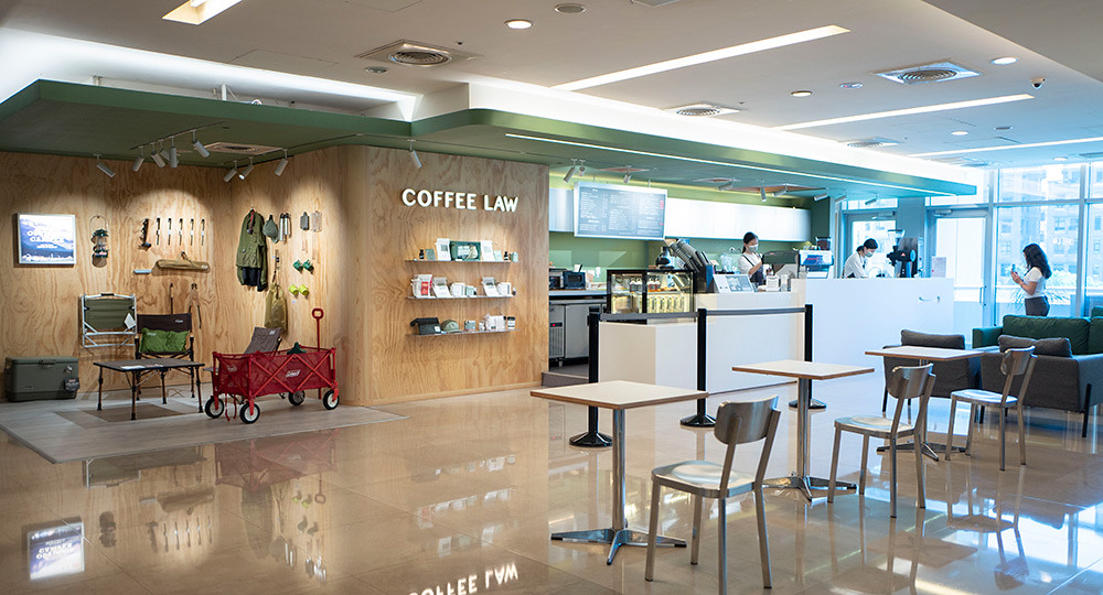 結合環境永續概念打造!COFFEE LAW進駐華碩開設首家企業店 1 COFFEE LAW 220629-1