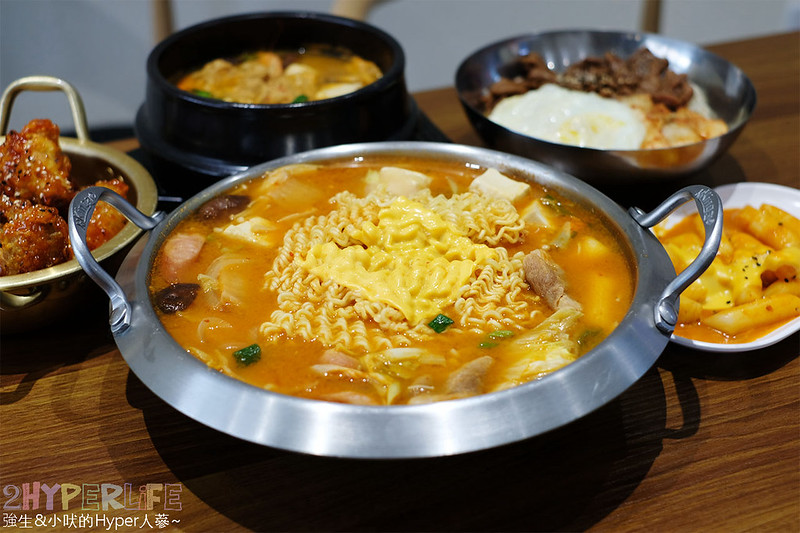 台中,釜山飯局,韓式料理,部隊鍋,台中韓式料理,台中美食