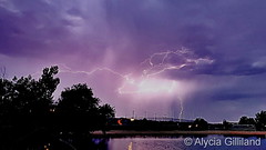 June 29, 2022 - Lightning pops across the skies. (Alycia Gilliland)