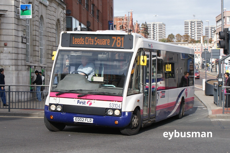 First West Yorkshire 53104, EO02FLD.<br/>© <a href="https://flickr.com/people/16669082@N05" target="_blank" rel="nofollow">16669082@N05</a> (<a href="https://flickr.com/photo.gne?id=52198241035" target="_blank" rel="nofollow">Flickr</a>)