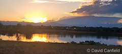 July 7, 2022 - Sunset at McKay Lake in Broomfield. (David Canfield)