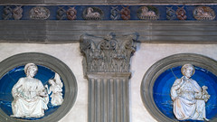 Brunelleschi, Pazzi Chapel, pilaster capital