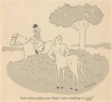 Amazing Stories / June-July 1953 // cartoon 1