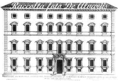 1655 2022 Palazzo Serlupi Crescenzi a, incisione di GB Falda