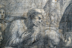 Raphael, School of Athens cartoon, Averroes