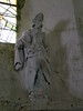 Vierville : Eglise Saint-Eloi XIIe-XVe, Statue de Saint Jacques le Majeur