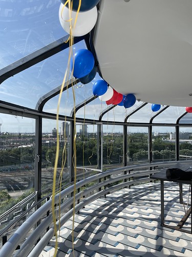 Heliumballonnen van Nelle Fabriek Rotterdam