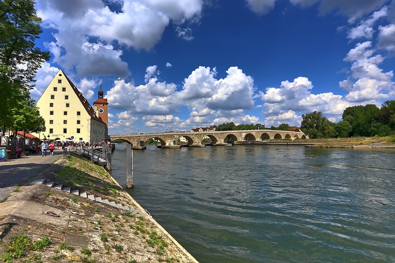 UNESCO World Heritage site Regensburg, Germany, Steinerne Brücke , 03, Explored #489<br/>© <a href="https://flickr.com/people/9099757@N05" target="_blank" rel="nofollow">9099757@N05</a> (<a href="https://flickr.com/photo.gne?id=52214294252" target="_blank" rel="nofollow">Flickr</a>)