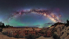 Milky Way over Fairyland Canyon, Bryce Canyon NP