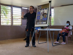 community consultation in San Carlos village...