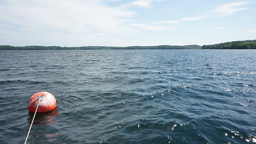 Water Quality Training session at Lake Auburn, Maine