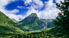 Beautiful view.  Mountain Digoria.  Ossetia.