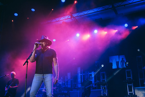 Trace Adkins with Eddie Montgomery and Dane Louis - July 15, 2022