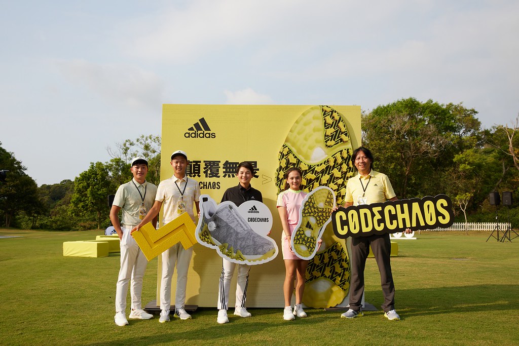 01_Team adidas Golf成員曾雅妮、沈威成、陳裔東以及甫獲職業首勝的曾楨受邀出席adidas Golf 2022秋冬時裝秀