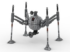 Homing Spider Droid - Minifigure Scale