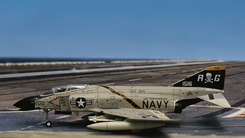 Airplane Poster Profile F-4J Phantom II US Navy VMFA-115 “Silver Eagles” 