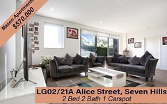 LG02/21a Alice Street, Seven Hills NSW