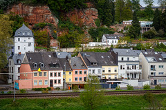 Colored houses & rocks @ Trier